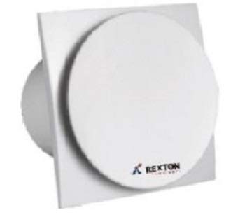 Rexton Plastic Moon Super Silent Ventilation Exhaust Fan - R21307 (4 inches, White)