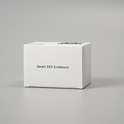 DOCKCASE Smart Pocket M.2 2230 SSD NVMe Enclosure, Support 3s Power Loss Protection, SSD Health Detection, USB 3.2 Type-C 10 Gbps, fits NVMe PCIe, Built for 2230, Support M-Key B+M Key UASP Black - Image 14