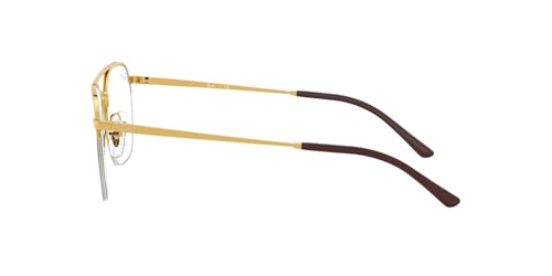 Image of Ray-Ban Unisex Clear Lens Square Frames - 0RX6444
