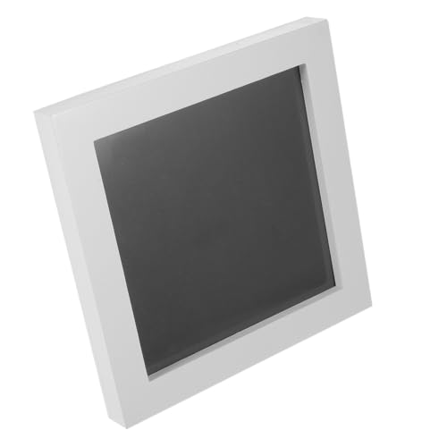 Organizador de CD de Madera Blanco GLEAVI Expositor de Pared Decorativo 1