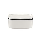 like by Villeroy & Boch group ToGo & ToStay - Lunchbox, 13x10x6cm, Premium Porzellan, eckig, Weiß 10-4869-9412