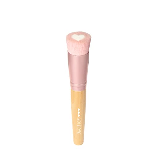 Pacifica Beauty, Best Blend Cream & Tint Foundation Brush, Makeup Brush, Flat Top, For Airbrush Finish, Buffing, Blending, Flawless Finish, Vegan Bristles, Cruelty Free #TOP26