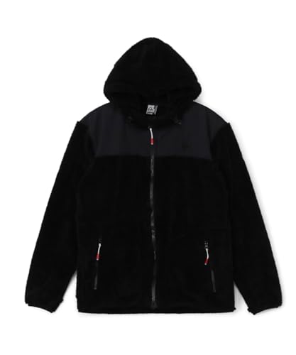 [�`�����X] �t���[�X �W���P�b�g �����Y �u�[�r�[�G�����W�b�v�p�[�J�[ Booby Elmo Zip Parka CH04-1479 Black/BK XL