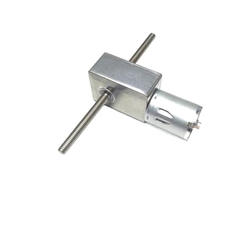 Moteur à vis sans fin JGY370 M6 double arbre pour automatisme de rotation réversible
