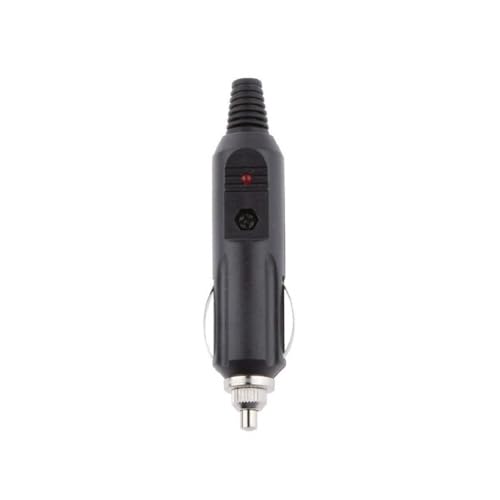 Image of 12V Car Cigarette Lighter Power Male Plug Socket Universal DC Adapter Connector with LED Indicator