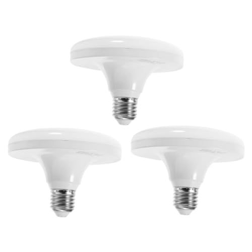 SEWOART 3 piezas Bombilla LED Flat Luz Interior Hogar Alta Potencia Iluminación Techo Moderna