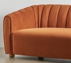 Image of Stylish & Modern Heavy Duty & Luxurious Traditional 3 Seater Sofa Chesterfield Sofa Arm Sofa Three Seater Sofa for Living Room Guest Room Hotels & Office. (Mustard)
