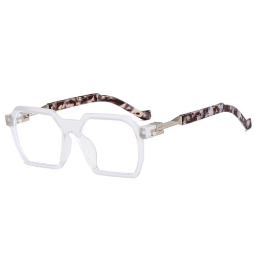 Lunettes de soleil polygone contre l'éblouissement monture mate rétro