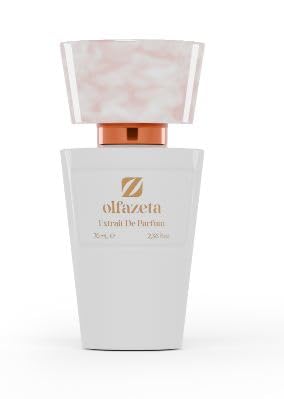 Olfazeta 010 Damenparfum Set – Extrait de Parfum (30% Essenz) 70 ml + 15 ml Nachfüllung | Kopf: Jasmin • Herz: Holznoten • Basis: Amber