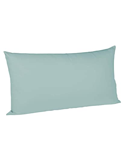 fleuresse Uni Colours, Baumwolle, Aqua, 40 x 80