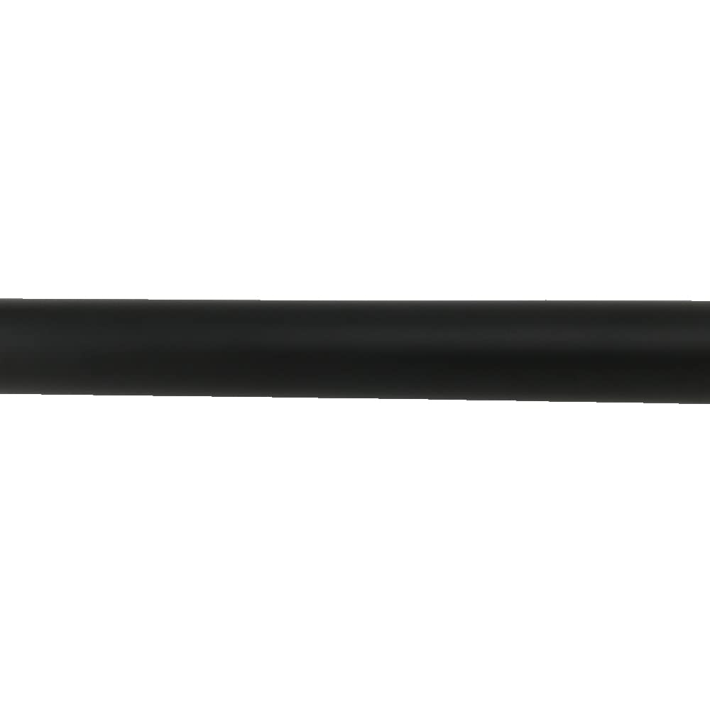 Barras De Cortina - Barra para cortina negro mate (Diámetro 20 mm, 250 cm)
