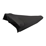 Menolana Bike Cover,Sun Protection Foldable Easy to Use Portable Handlebar Seat Protector Bicycle Cover for Electric Bicycles Outdoor, Black