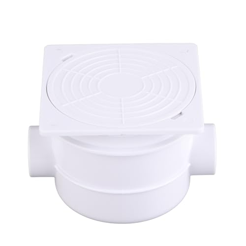 Luqeeg Caja de Conexiones de Luz Subacuática, Caja Eléctrica para Exteriores a Prueba, de Conexiones Resistente a Altas Temperaturas con Sello Seguro, Ideal para Luces de Piscinas y Farolas