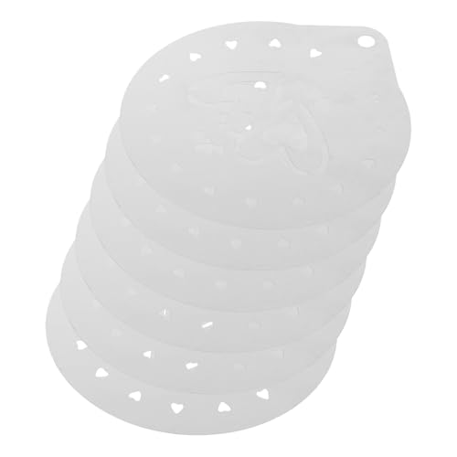 Cabilock 6 Pc Set Cake Stencil Templates Cake Decorating Mother's Day Fondant Cupcake Baking Stencils