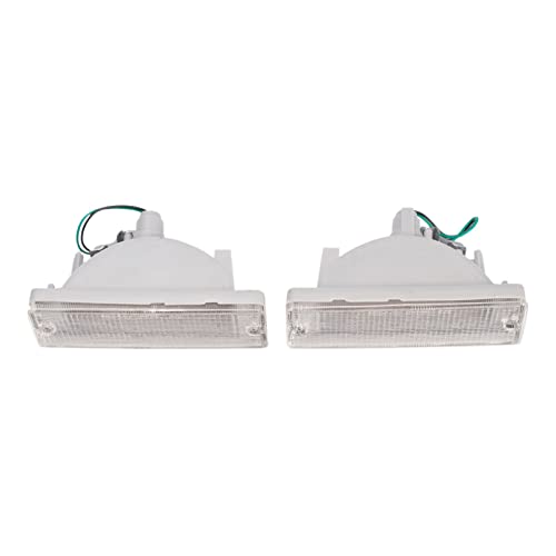 Parking Light Set Compatible with 1988-1994 Nissan D21 1988-1995 Pathfinder 95-97 Pickup