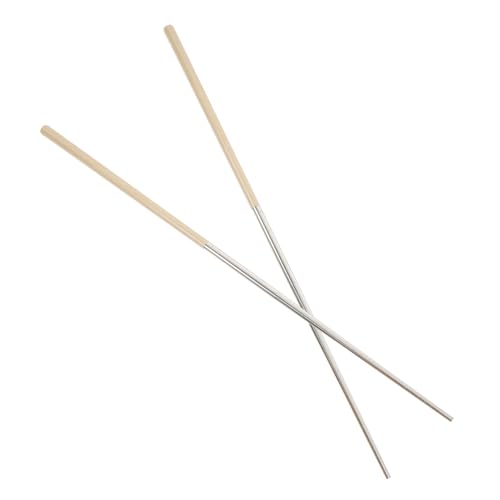 EXAOMBLE ステンレス製調理箸 加長プ 耐久性抜群 多用途揚げ箸 ホットポット 揚げ物 焼肉対応 家用 設計