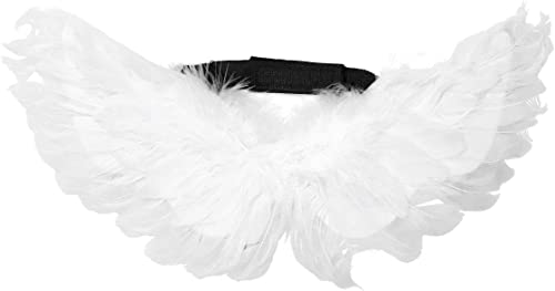 Generic Pet Angel Feather Wings Pet Harness Pet Costume Accessory Dog Cat Halloween Cosplay Dress Up Pet Supplies  thumb #1