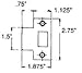 Baldwin Hardware 5510.056.TSTR Strike