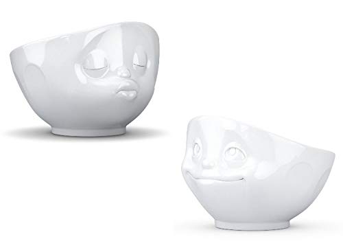 Fiftyeight Schalen Set, 2-er Set verknallt & küssend, Müslischale