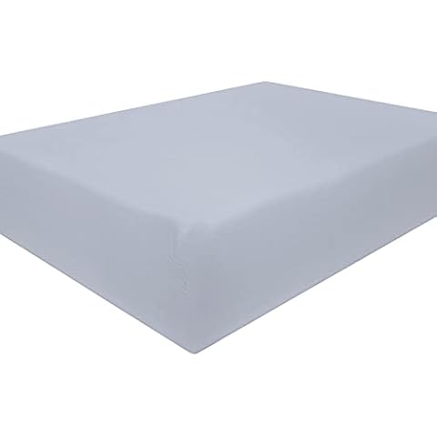 Juwenin Home Sábana bajera ajustable, microfibra cepillada suave, bolsillos profundos Cover