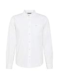 Dockers Laundered Poplin Shirt Obsolete Camisa, White (Paper White 0002), Small para Hombre