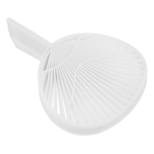 Beavorty Uchiwa Lot de 20 éventails japonais en papier Blanc