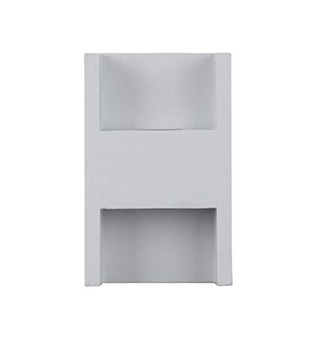 Image of ELIANTE White Outdoor Wall Light Metal for Living Room, Bedroom, Dining Room, Kitchen | 2 Years Warranty | Inbuilt LED