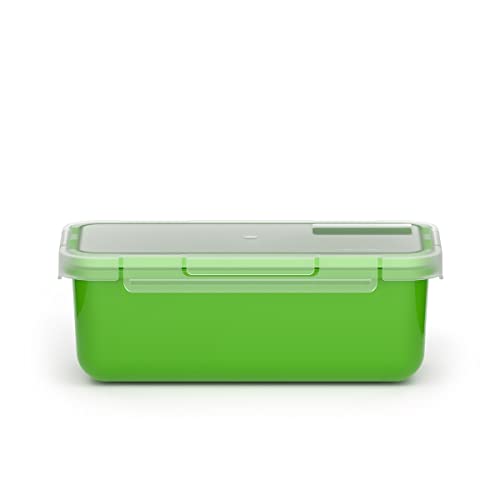 Valira Porta alimentos - Contenedor hermético de 0,75 L hecho en España, color verde