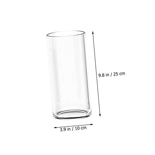 Vase en verre stable pour centres de table et bouquets volumineux - 3