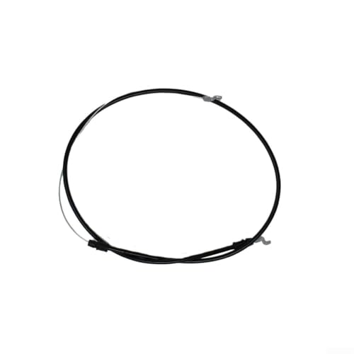 Câble de commande de tondeuse à gazon pour Honda GCV160 | Fil d'accélérateur coudé en Z de 130 cm avec conduit de 95 cm | Accessoire moteur Black METALs...