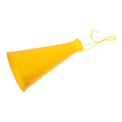 KICHOUSE Sports Party Atmosphere Prop Portable Plastic Megaphone Cheer Megaphone for Fans