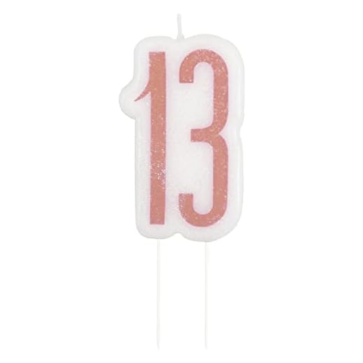 Unique- Vela, Color oro rosa (84980)