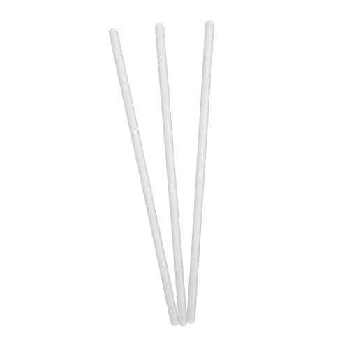 OSOLADY 3pcs Stirrer for Use Drink Stirrer Sticks Cocktail Stirrers Orange Reflector Tape Laboratory Stirring Stick Beverage Stirrers Lab Equipment Round Lab Beverages Glass Stirring Rod