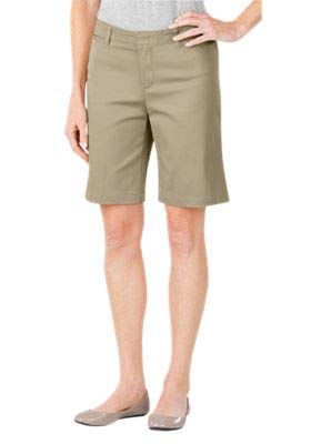 Dickies Women's Stretch Twill Shorts in Desert Sand #TOP15