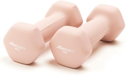 Boldfit Adjustable Dumbbell Set for Men & Women,Rubber Coated Dumbbells with Anti-Slip Steel Handle,Compact, Space-Saving Home Gym Equipment for Strength Training & Weightlifting Full Body Workouts