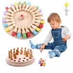 Image of Memory Chess Game, Memory Game for Kids, Board Games Toys for Boys and Girls Fun Adults at Home Games for Boys 7-14 Years funzone Puzzle Game for Kid 7 to 10 Years