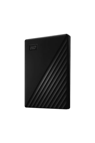 Image of WD 5TB My Passport, Portable External Hard Drive, Black, Backup Software with Defense Against ransomware and Password Protection, USB 3.1 /USB 3.0 Compatible - WDBPKJ0050BBK-WESN, Pack of 6