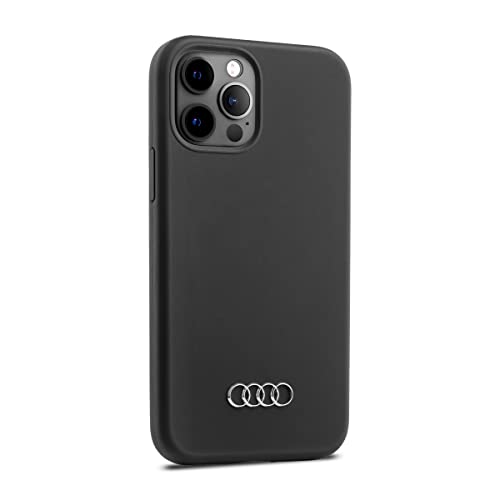 Funda carcasa para smartphone Audi 3222100100 en color negro con anillas