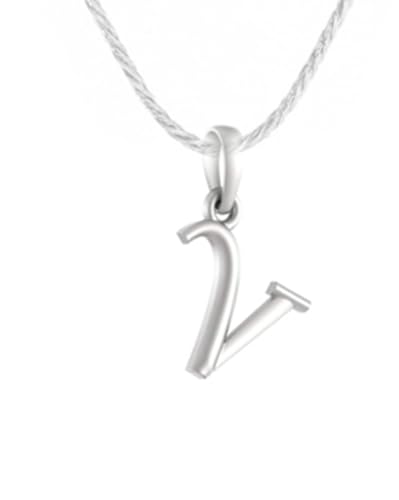 Pendentif chaîne alphabet argent pur évite les allergies bijou léger Mtrolls 925 - 3