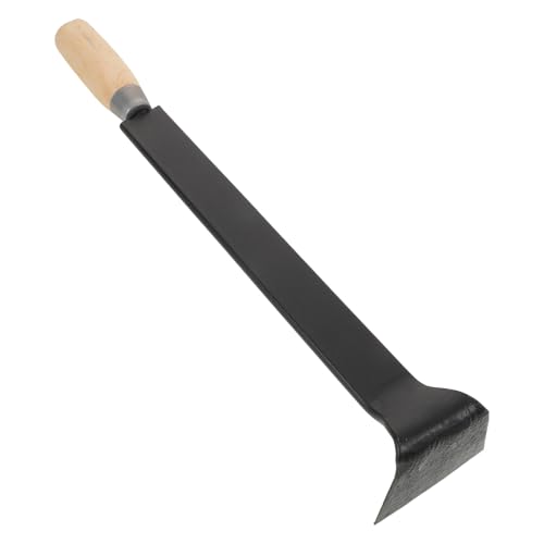 Toyvian Marine Rust Removal Scraper Tool with Wood Handle Handheld Boat Rust Scraper for Ship and Submarine Maintenance for Underwater Hull Cleaning