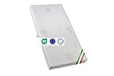 GHIOCUSCINI | Baby Materasso Lettino Certificato EN16890:2017 + A1:2021, 60 x 120 alto 11cm ALOE VERA, OEKO-TEX®, CertiPUR™, Traspirante, Antimicrobico e Antibatterico, Made in Italy