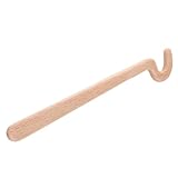 ifundom Töpferholz mit Langem Griff Keramikmodellierstab aus Robustem Holz für Schnelles Formen von Rändern Ergonomisch Polierte Kante Töpferwerkzeug für Atelier und Heimgebrauch