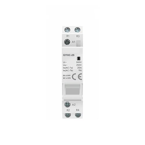 Contacteur modulaire 2P 25A pour programmer le chauffe-eau et économiser l'énergie chez soi