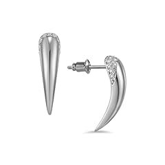 Silver Few-Zirconia Earrings