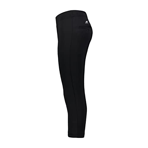 Russell Athletic Calça de softball Flexstretch para meninas - ajuste rápido para ioga e beisebol pro