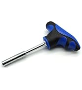 TMAX 1/4 Inch T-Handle Hex Bit Holder Screwdriver, 5 Inch Long, Screwdriver Handle for Holding Bi...