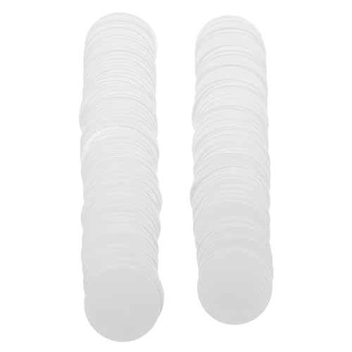 Zerodeko 100 Piezas Deshidratantes de Fibra Vegetal Absorbentes de para Alimentos Discos Secantes para Arroz y Conservación de Comida Diseño Compacto y Portátil