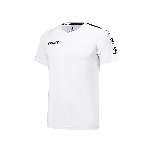 KELME Camiseta Manga Corta Camiseta Lince Blanco