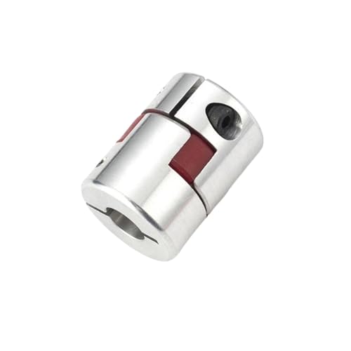 SUOFEILAIMU-PHONE CASE Metal Coupler D25L30 Three Jaw Aluminium Flexible Shaft Coupling for Motor Connector 5/6/6.35/8/10/12mm (Inner Diameter : 8x8)