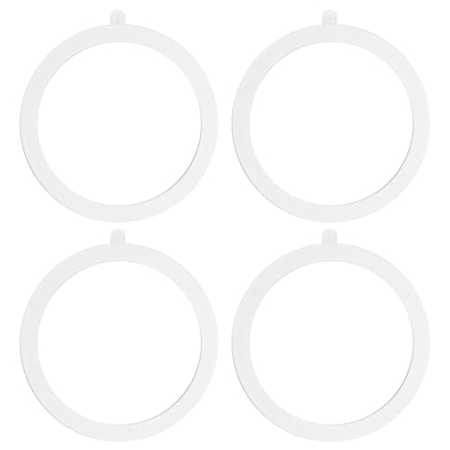 4 peças anel universal, anel metálico magnético compatível com Magsafe, anel de metal com adesivo anéis adaptador magnético - kit de conversão compatível com MagSafe, para iPhone série 15 14